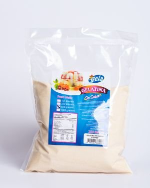 GELATINA SIN SABOR