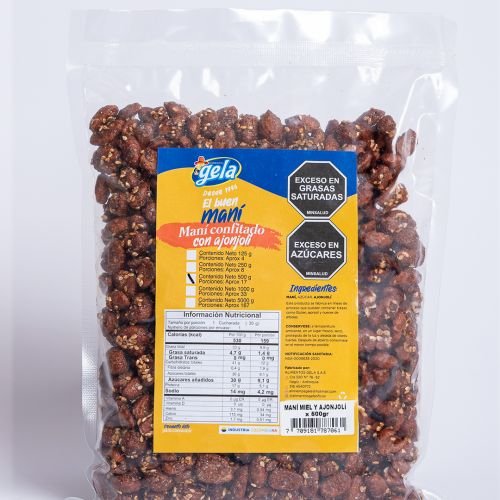 MANI CONFITADO CON AJONJOLI